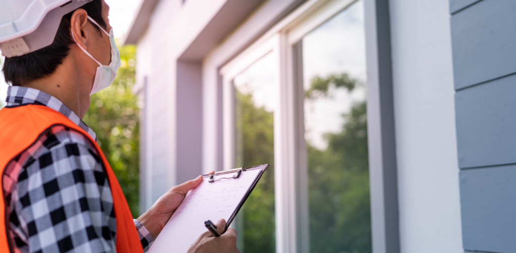 Property Management Move-in inspection as part of the application process
