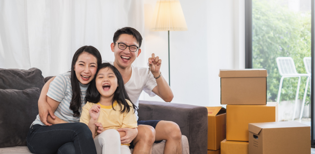 Property Management Moving in after completing the rental application process